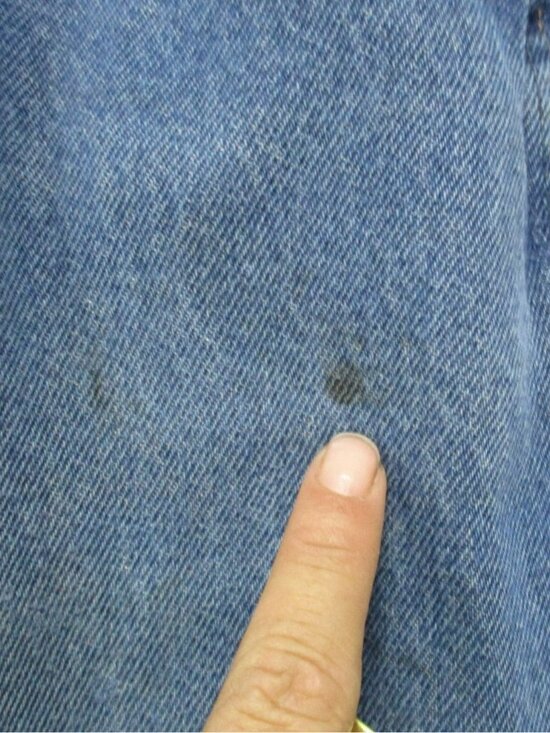 Wrangler Jeans Mens 40x32 Medium Wash Cotton High Rise FR 47 Regular Fit *Read* - Picture 6 of 16